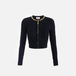 Cardigan con catena - Elisabetta Franchi MK29B56E2 110 ELISABETTA FRANCHI 
