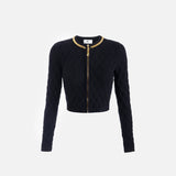 Cardigan con catena - Elisabetta Franchi MK29B56E2 110 ELISABETTA FRANCHI 
