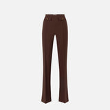 Pantalone palazzo con patte - Elisabetta Franchi PA12156E2 EA3 ELISABETTA FRANCHI 