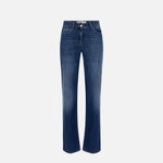 Jeans palazzo con logo - Elisabetta Franchi PJ09I56E2 104 ELISABETTA FRANCHI 