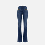 Jeans bootcut - Elisabetta Franchi PJ12N56E2 104 ELISABETTA FRANCHI 