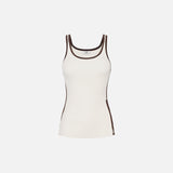 Top con bande lucide - Elisabetta Franchi TK51S56E2 EG2 ELISABETTA FRANCHI 