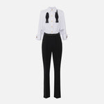 Tuta con papillon - Elisabetta Franchi TU05656E2 221 ELISABETTA FRANCHI 