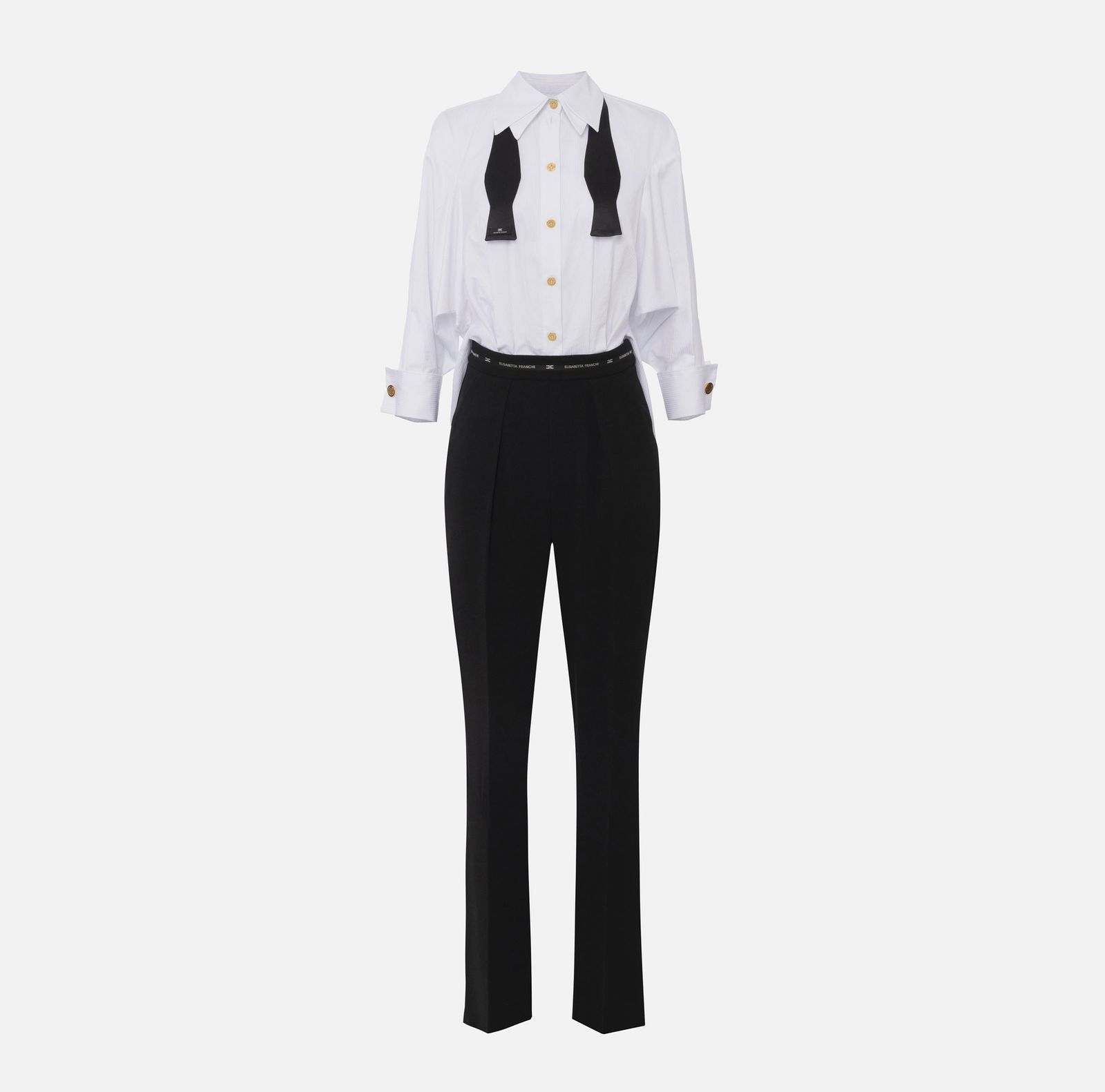 Tuta con papillon - Elisabetta Franchi TU05656E2 221 ELISABETTA FRANCHI 