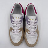 Sneakers Club tennis 1.06 8707011 BURROBIANCO EXTR4 