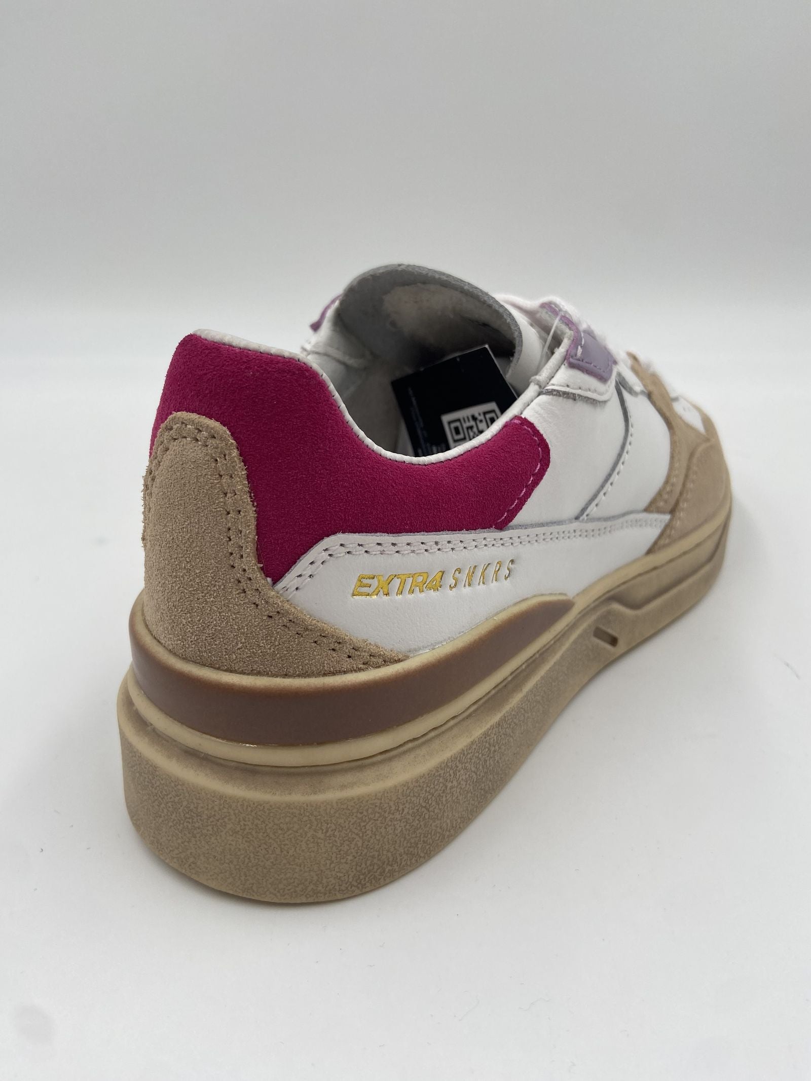 Sneakers Club tennis 1.06 8707011 BURROBIANCO EXTR4 
