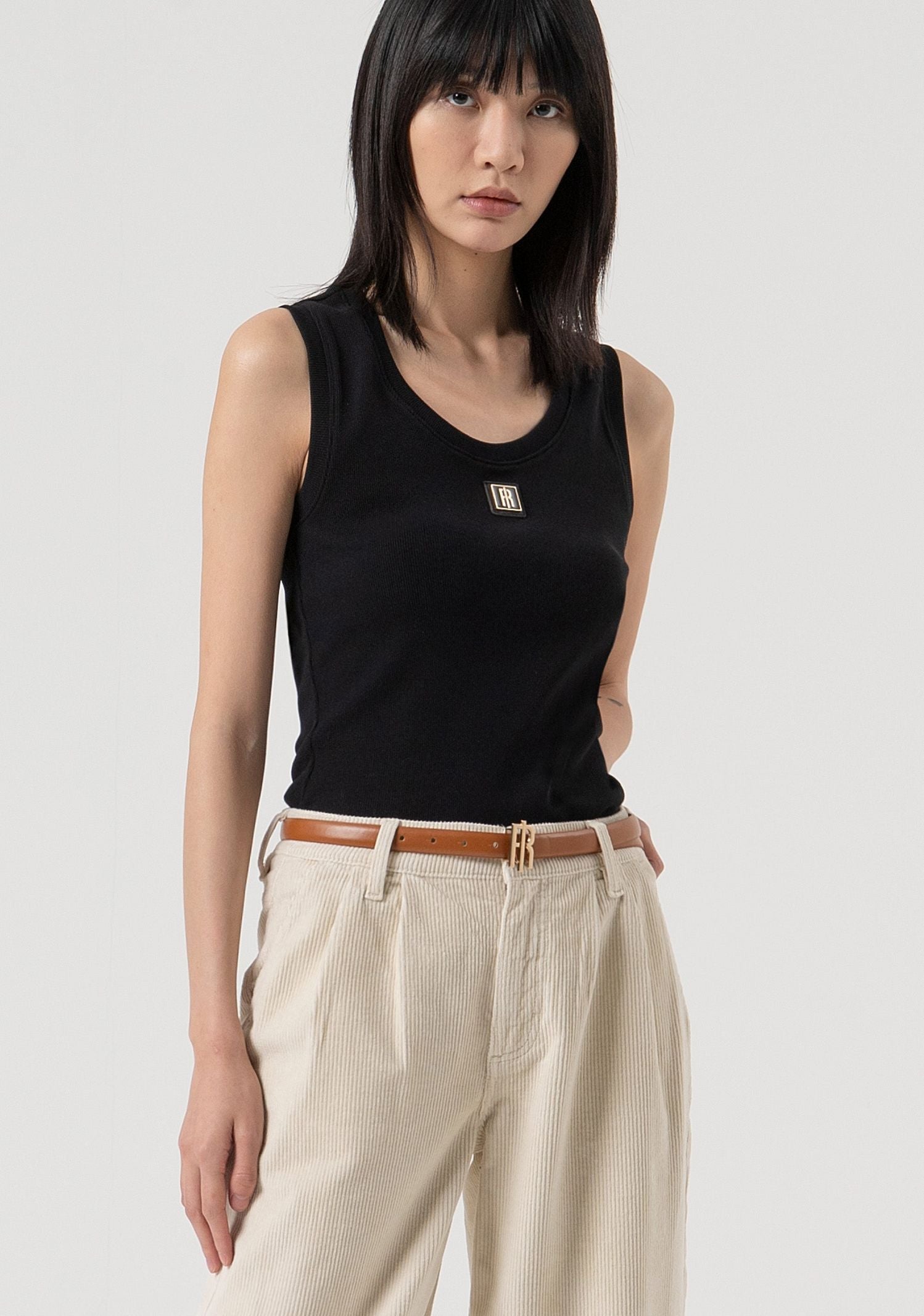 Pantalone carrot in velluto FP25WVD014W56701 508 FRACOMINA 