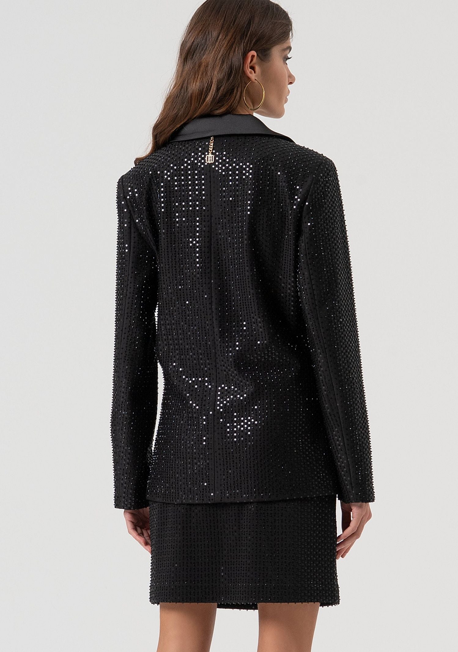 Giacca con strass - Fracomina FQ25WJ3001W815R9 053 FRACOMINA 
