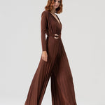 Tuta lunga plissettata - Fracomina FQ25WO2002W799Q7 639 FRACOMINA 