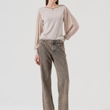 Jeans  flare con strass - Fracomina FR25WV2014D419R9 357 FRACOMINA 