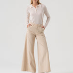 Pantalone flare in velluto - Fracomina FR25WV3014W56901 508 FRACOMINA 