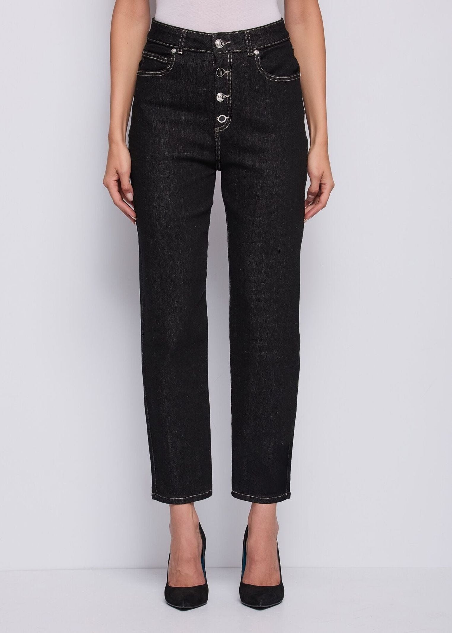 Jeans cropped con bottoni - Gaudi 521BD26007 00 GAUDI' 