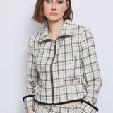 Giacca con motivo check 521BD35022 525015-01 GAUDI' 