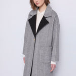 Cappotto spigato bottone unico 521BD35027 525012-01 GAUDI' 