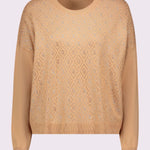 Maglia con logo strass - Gaudi 521BD53003 2369 GAUDI' 