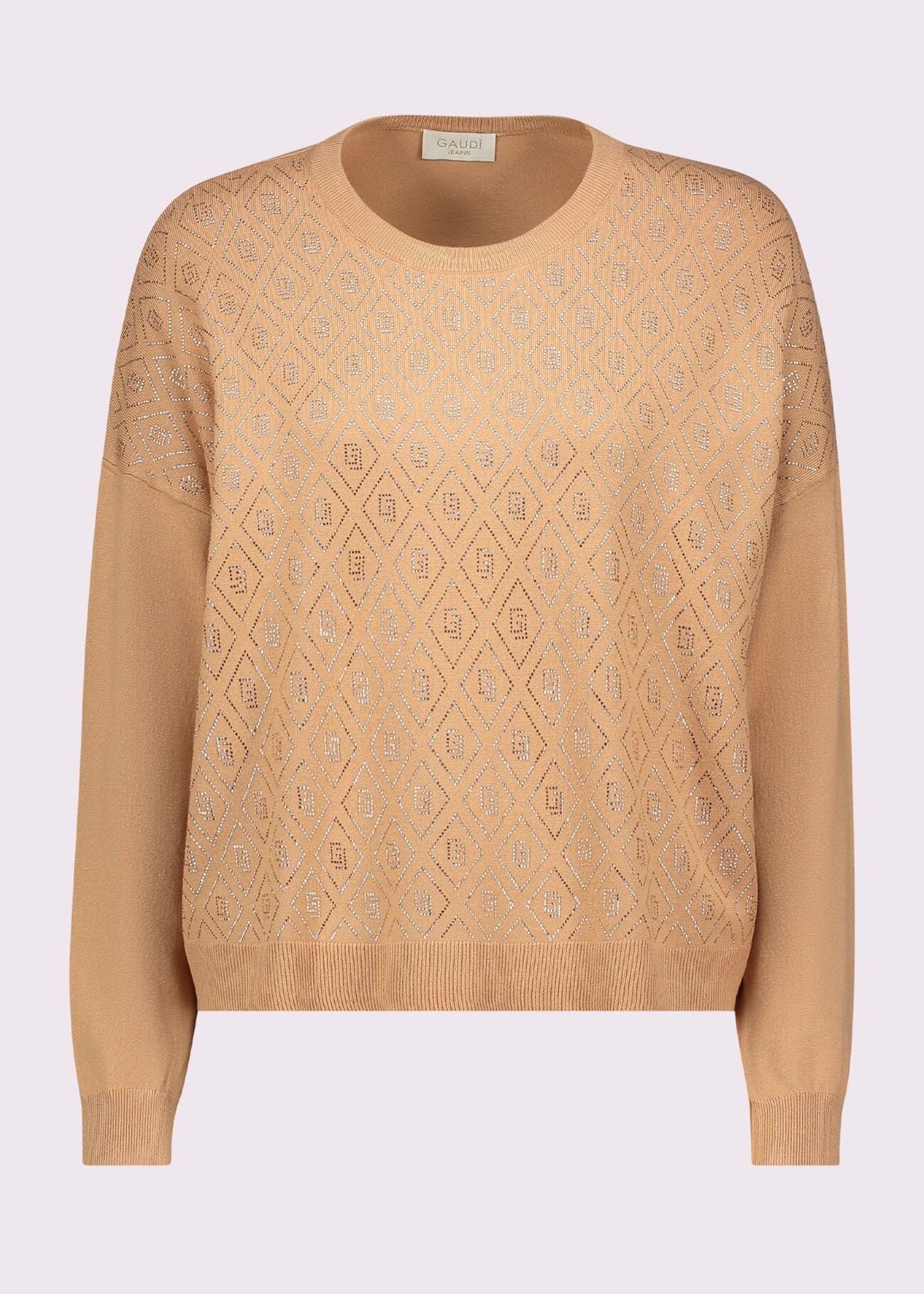 Maglia con logo strass - Gaudi 521BD53003 2369 GAUDI' 
