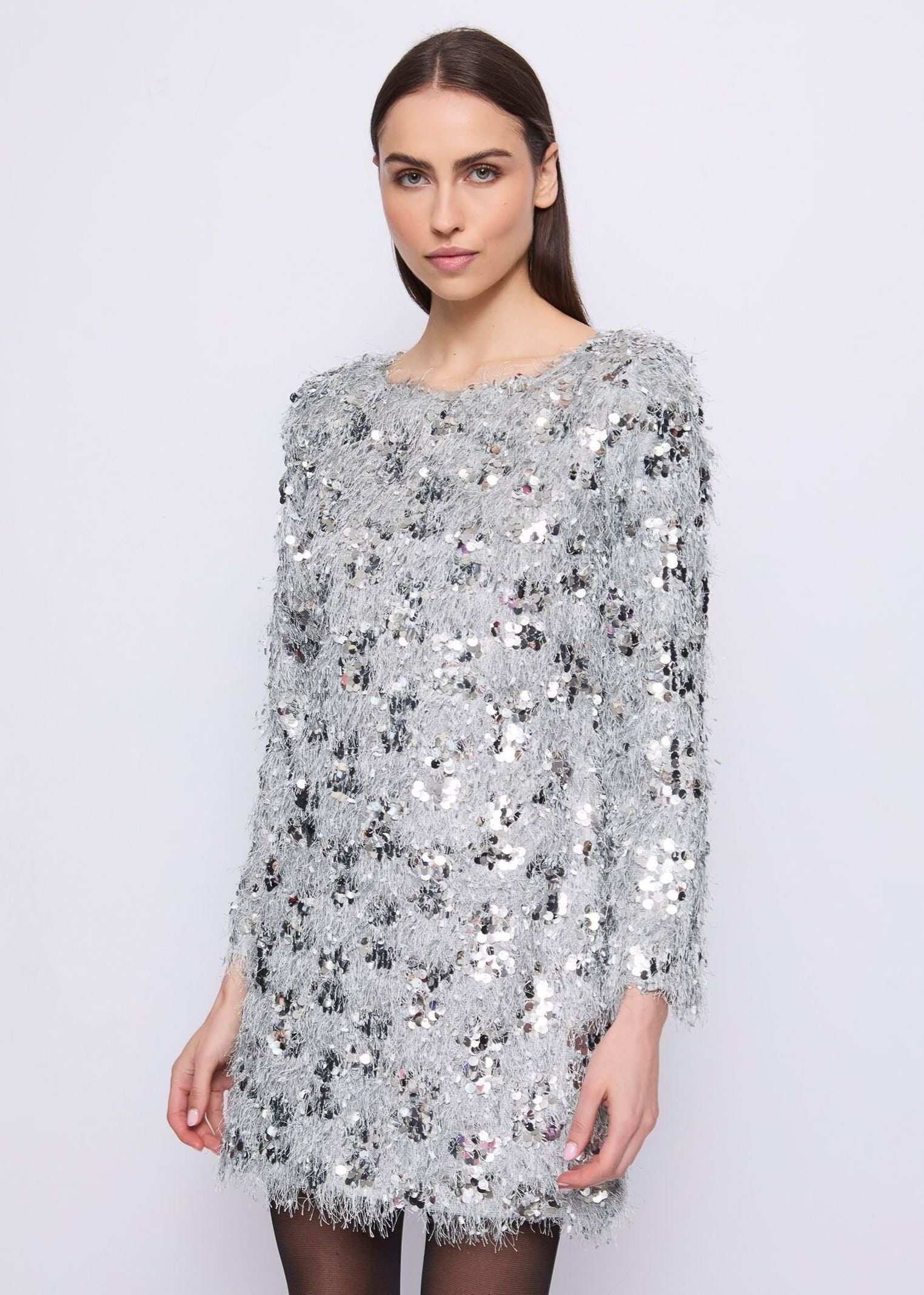 Abito con frange e paillettes - Gaudi 521FD14001 2045 GAUDI' 