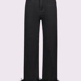 Jeans cropped con piume - Gaudi 521FD26007 00 GAUDI' 