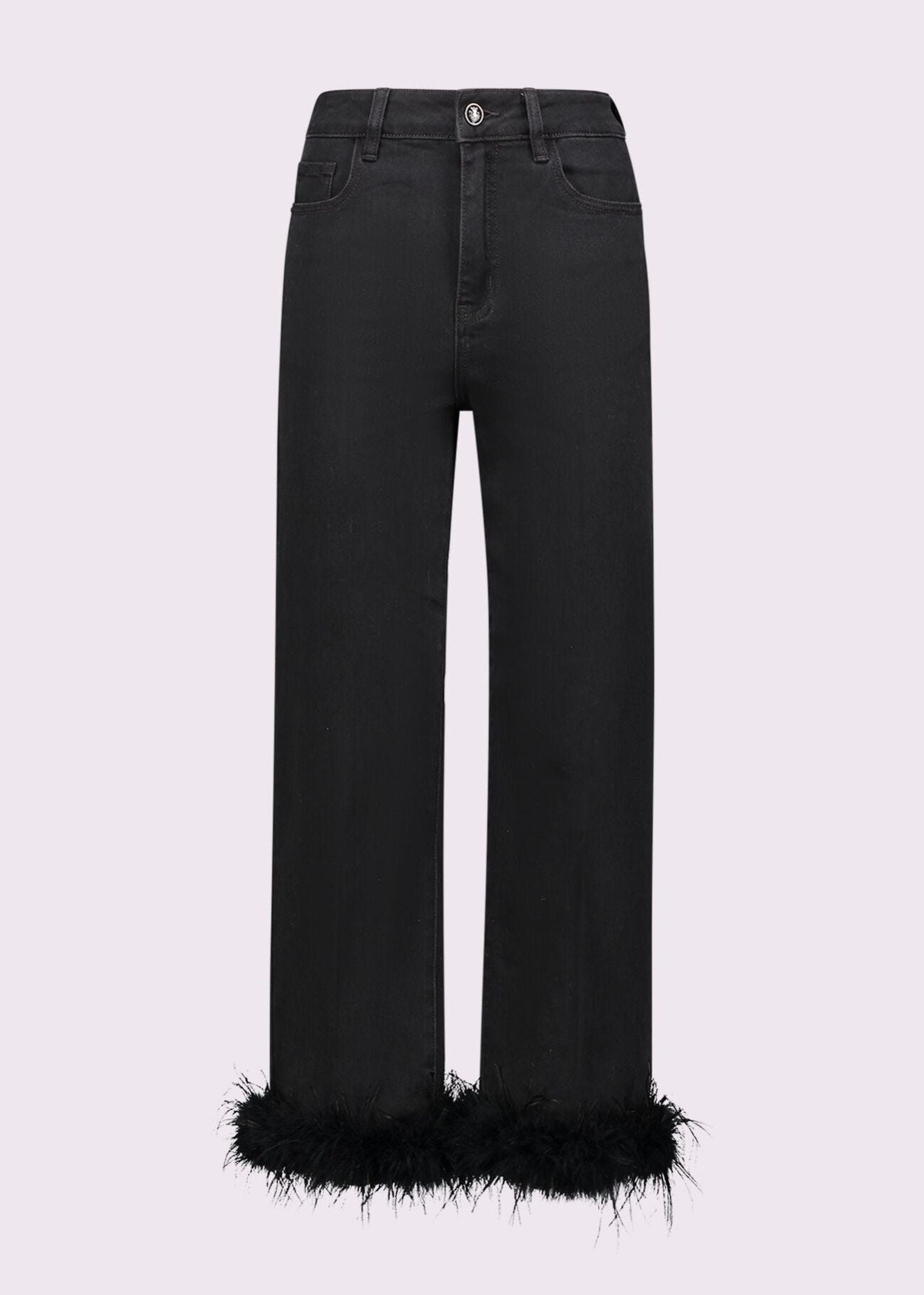 Jeans cropped con piume - Gaudi 521FD26007 00 GAUDI' 