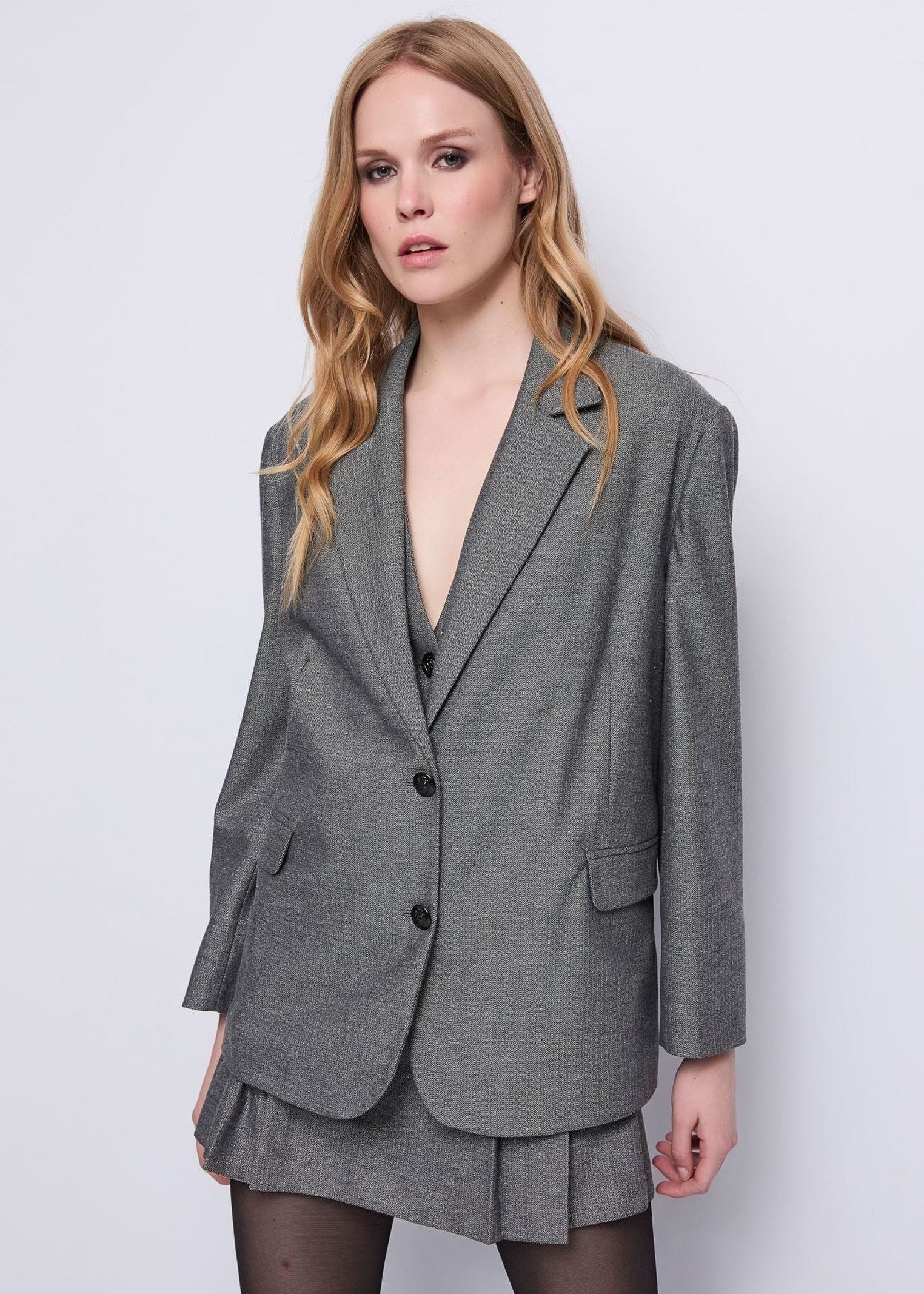 Blazer motivo chevron - Gaudi 521FD35016 521052-01 GAUDI' 