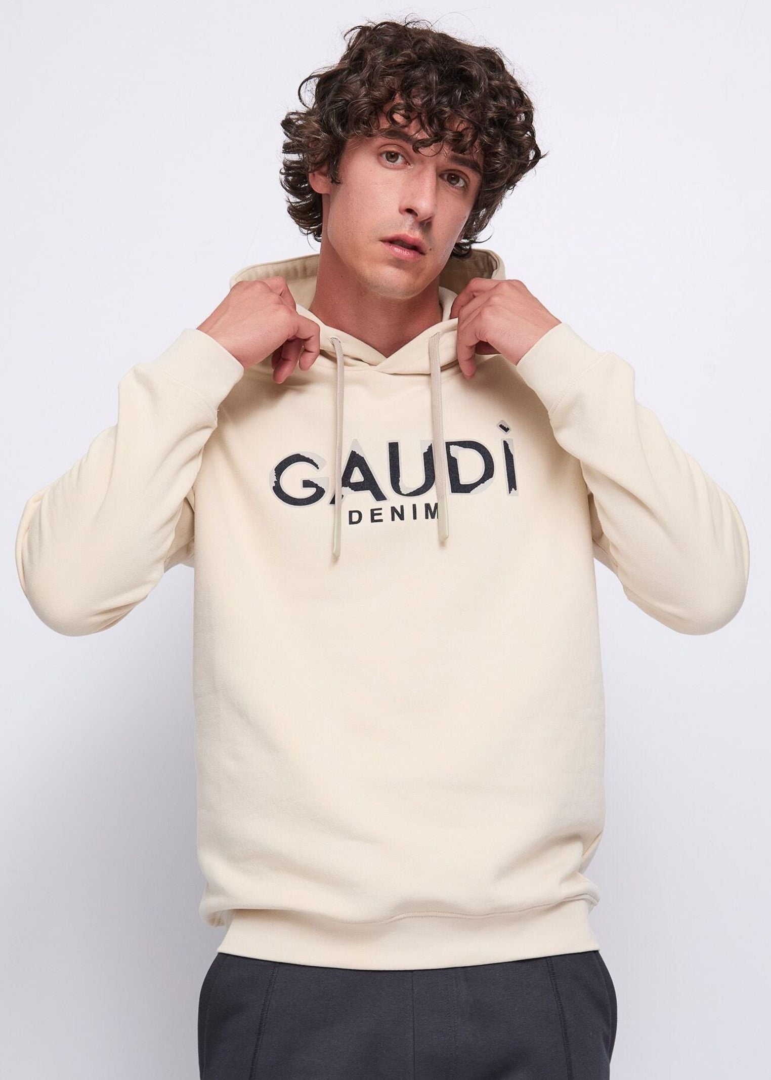 Felpa con cappuccio - Gaudi 521GU64004 2135 GAUDI' 