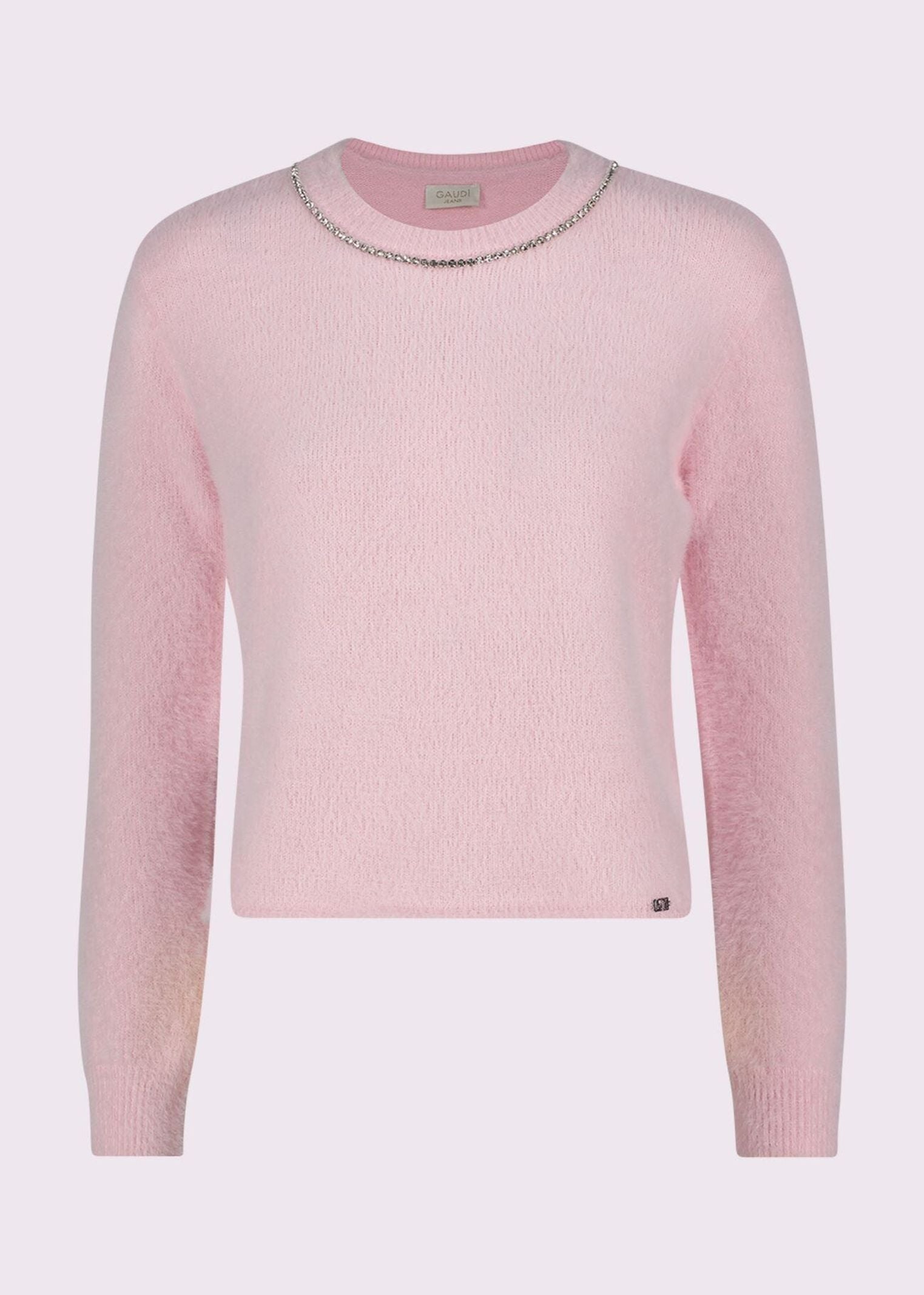 Maglia con strass 521BD53030 3693 GAUDI' 