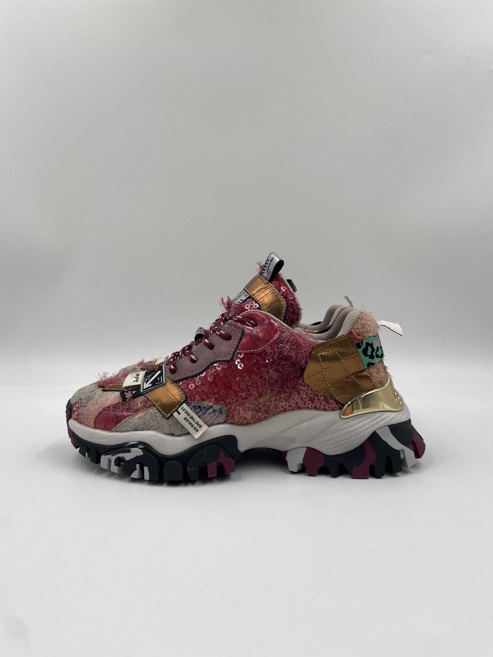 Sneakers Legion marrone e rosso - Joia Paris 2502080 MARRONEROSSO JOIAPARIS 