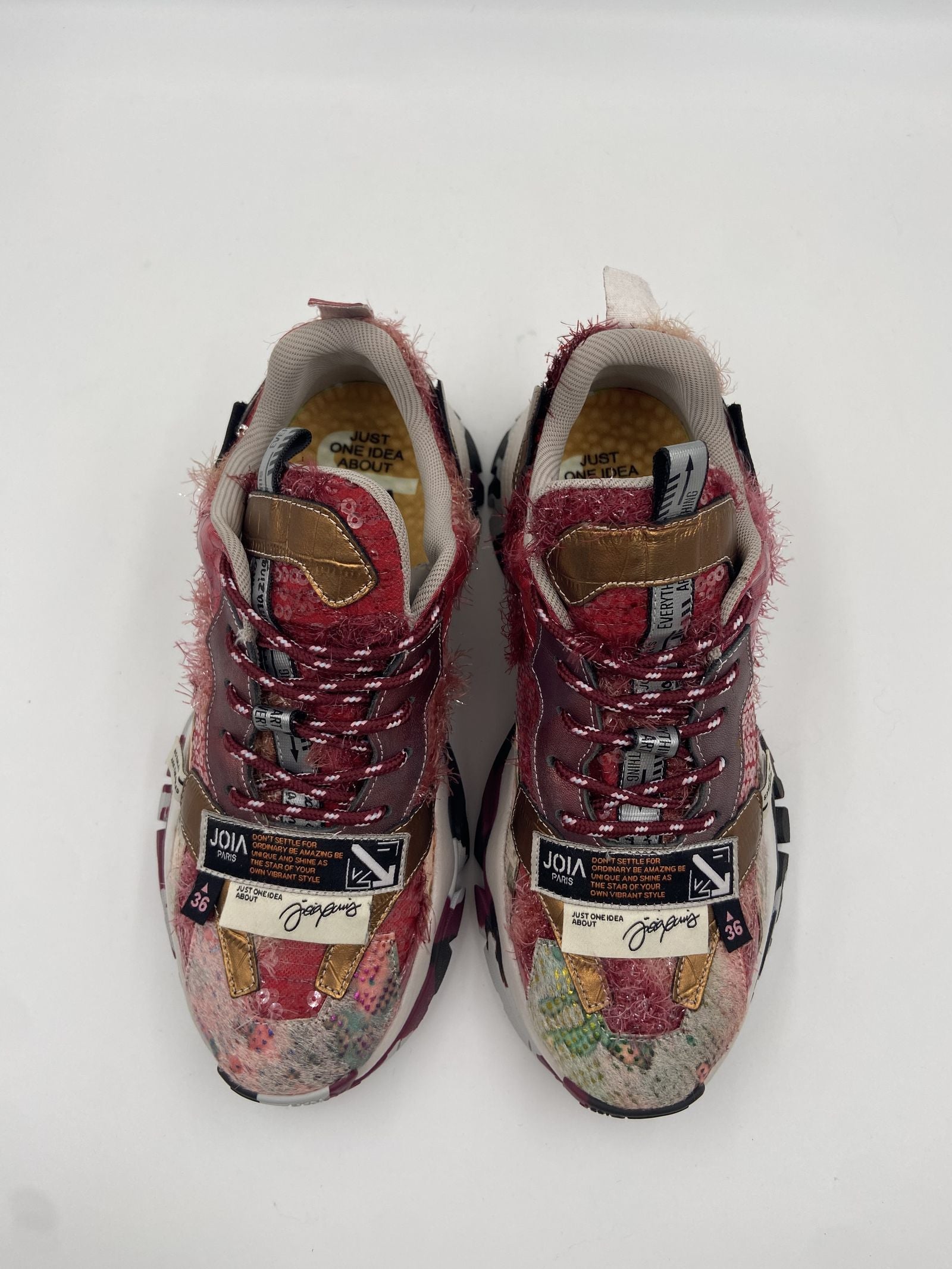 Sneakers Legion marrone e rosso - Joia Paris 2502080 MARRONEROSSO JOIAPARIS 