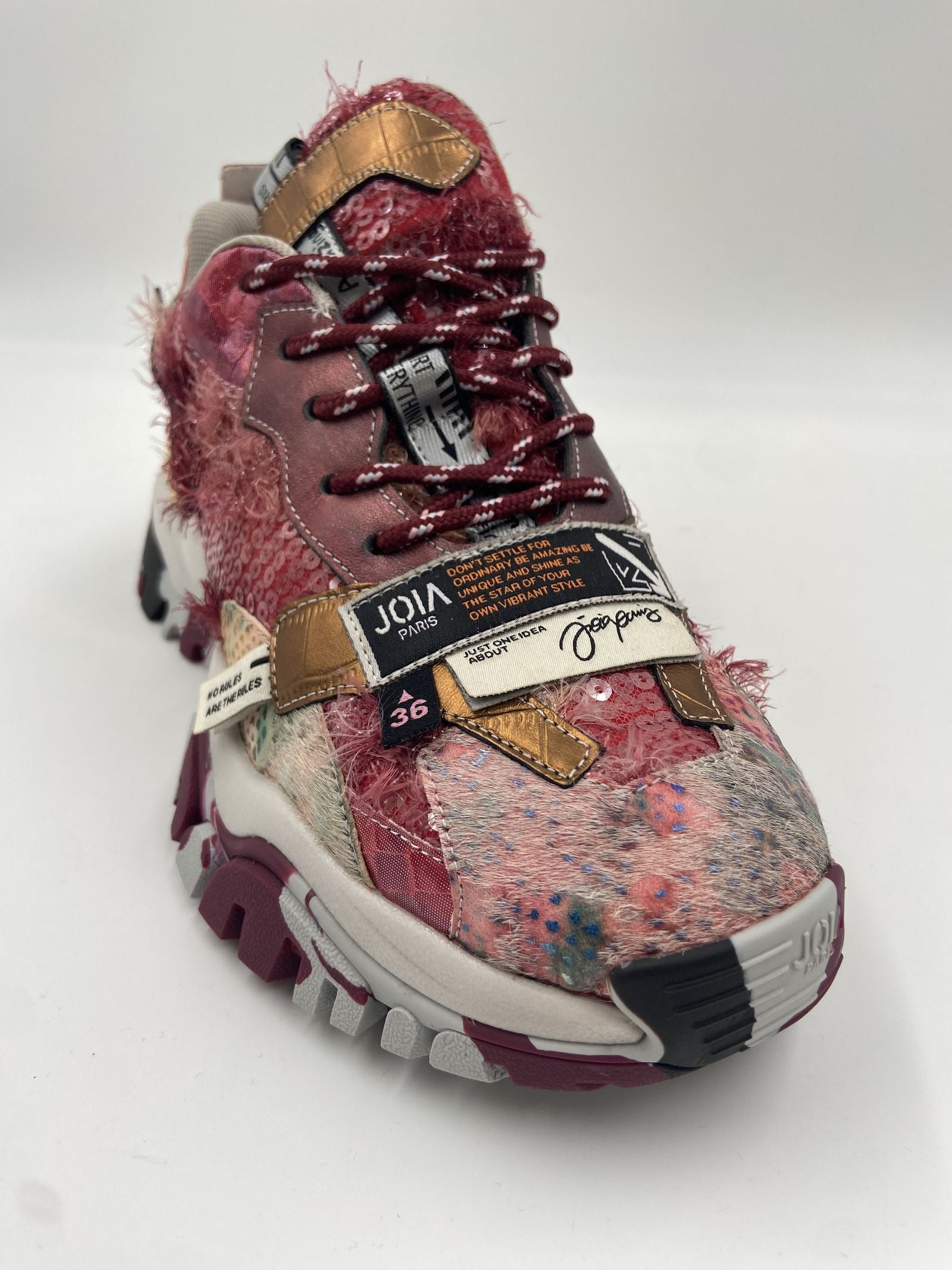 Sneakers Legion marrone e rosso - Joia Paris 2502080 MARRONEROSSO JOIAPARIS 