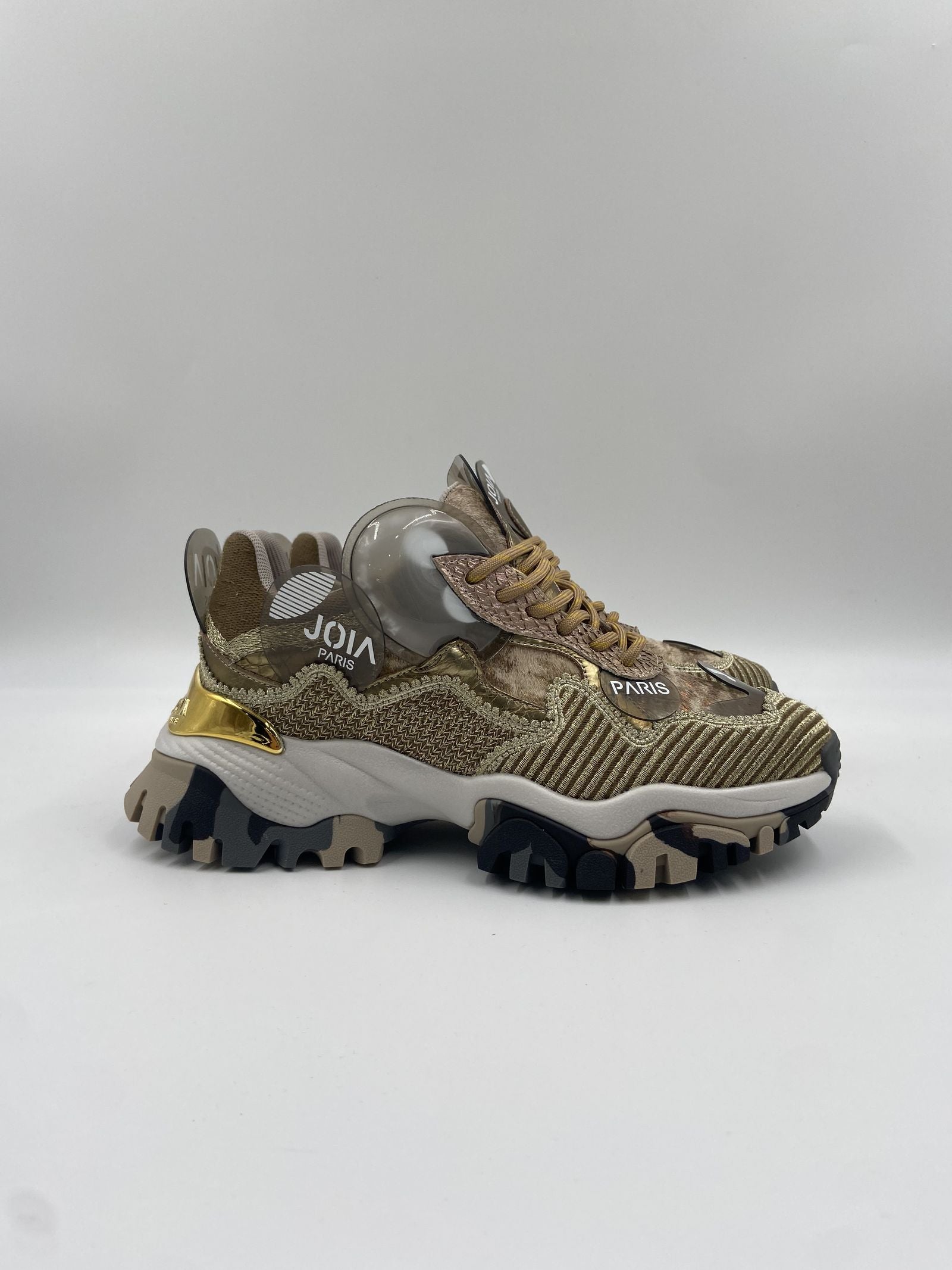 Sneakers Cloud oro e bianco - Joia Paris 2502107 MARRONEBIANCO JOIAPARIS 
