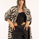 Cardigan giacca in lana - Kontatto 3M1033N1 496 KONTATTO 