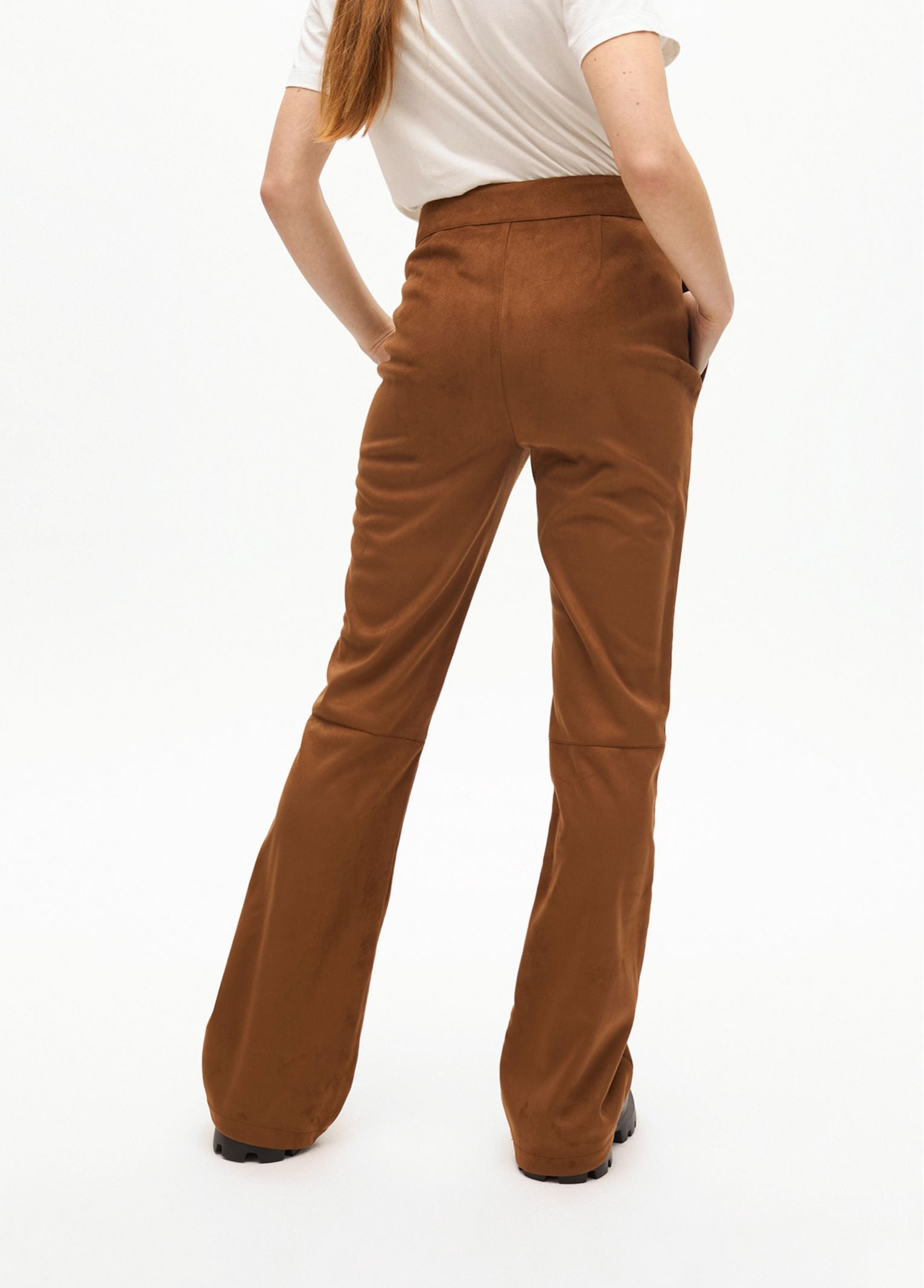 Pantalone in antelina LF2514004 052 LOLA 