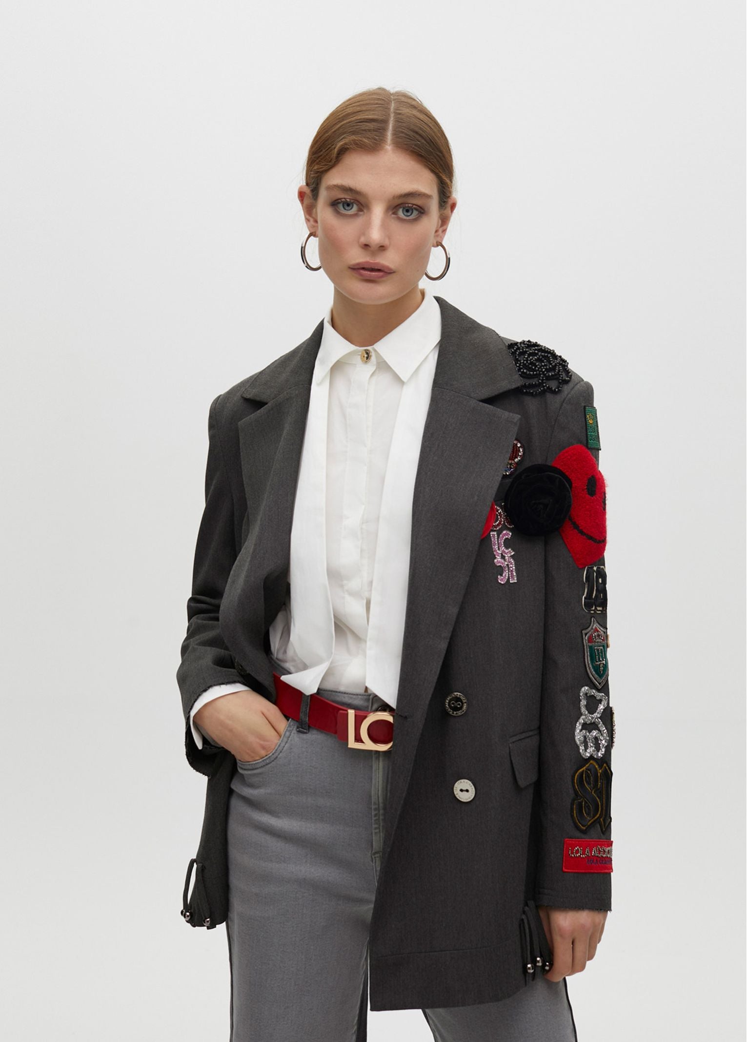 Giacca con patch LF2502015 213 LOLA 