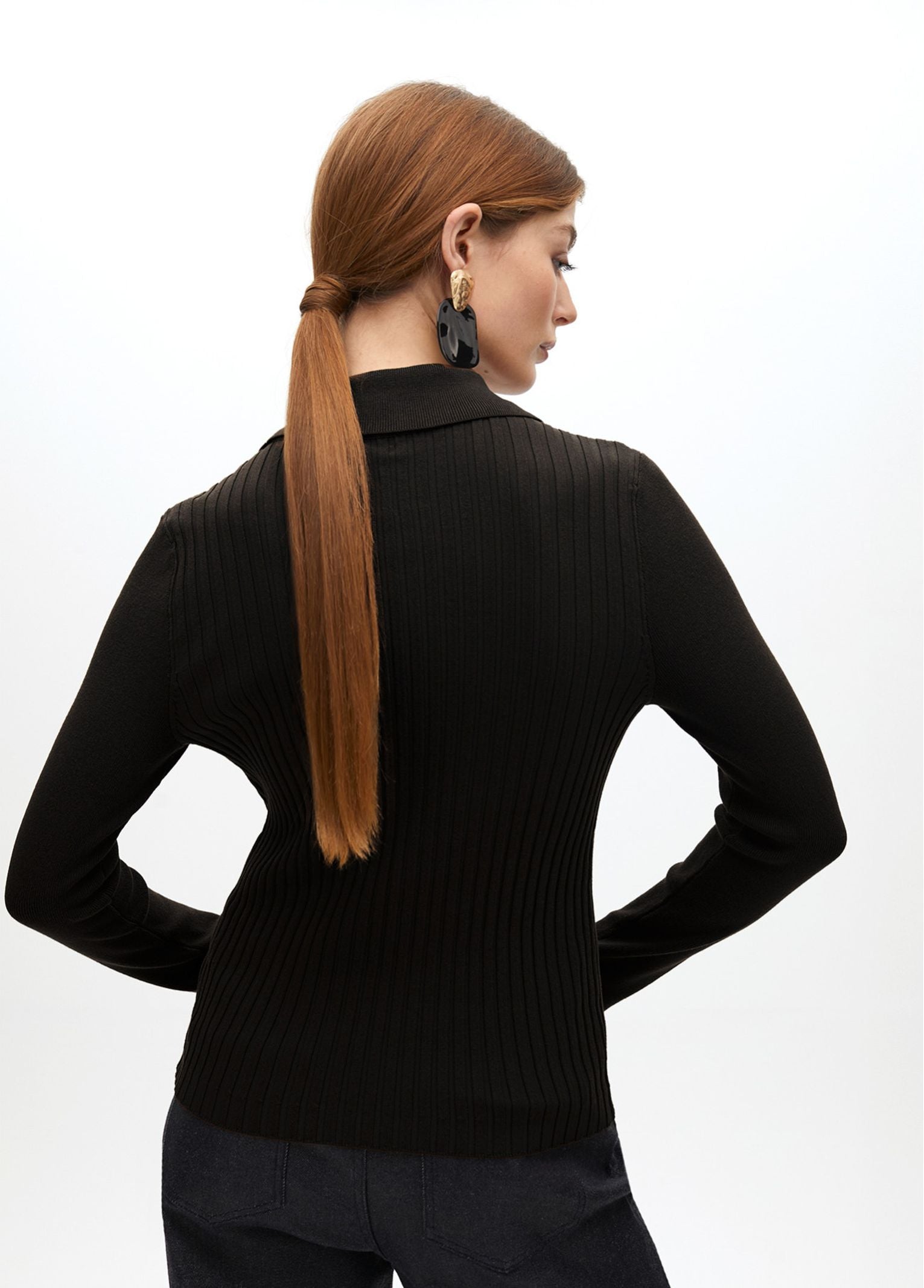 Cardigan con cerniera LF2511007 00N LOLA 