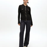 Cardigan con cerniera LF2511007 00N LOLA 