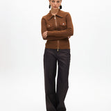 Cardigan con cerniera LF2511007 057 LOLA 