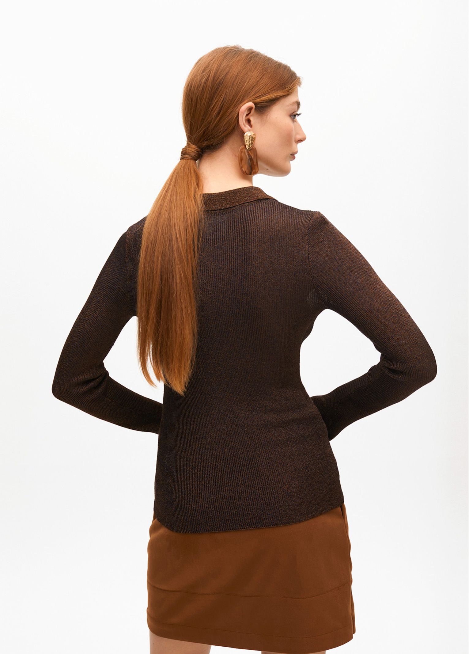 Maglia lurex brillante LF2511014 057 LOLA 
