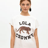 T-shirt tigre LF2515001 00B LOLA 