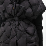 Gilet trapuntato con cintura MF2501006 00N MAITE 