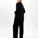 Giacca in velluto con fiore MF2502009 00N MAITE 