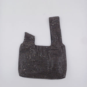 Borsetta in rete di strass