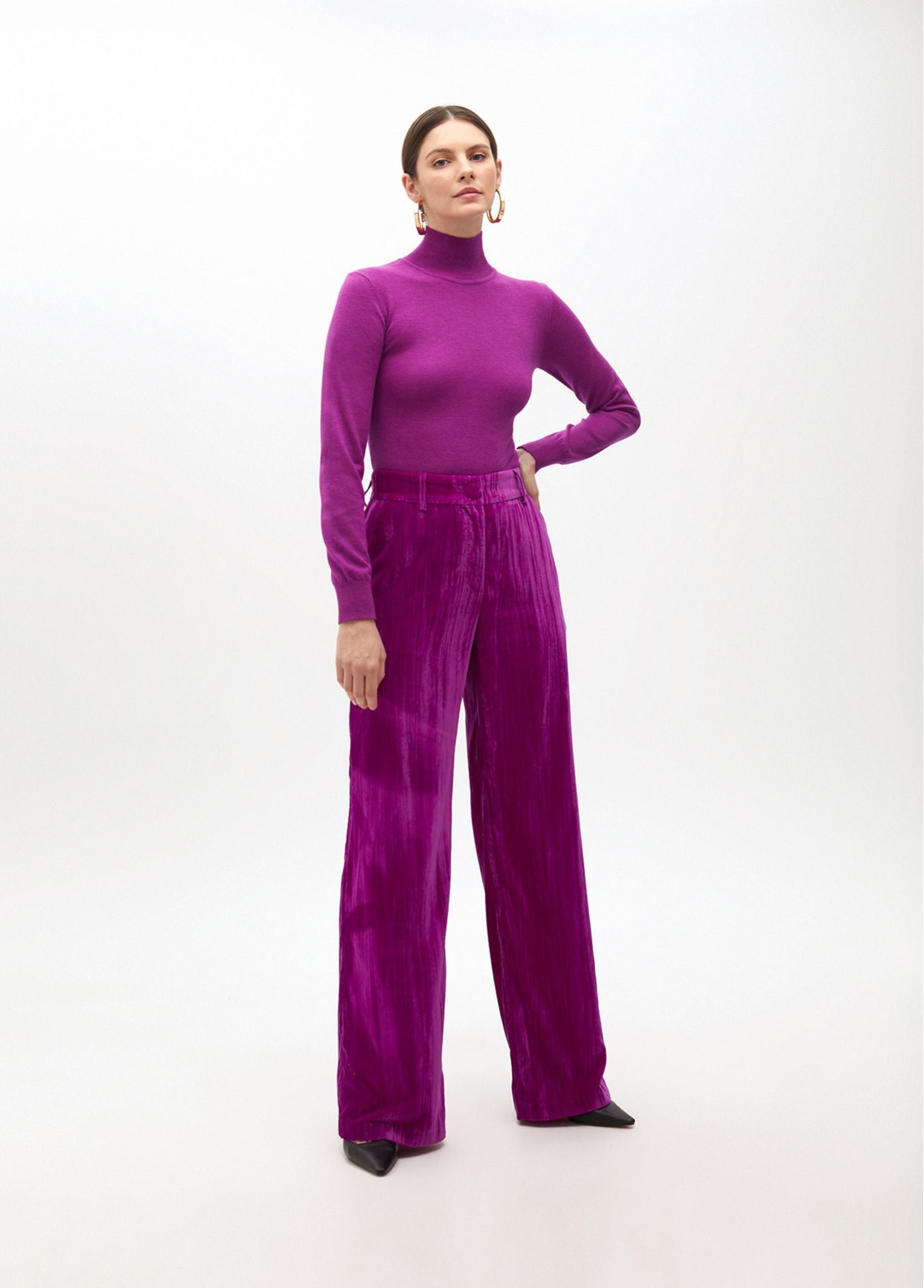 Pantaloni di velluto MF2514004 022 MAITE 
