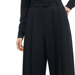 Pantalone con pieghe MF2514006 00N MAITE 