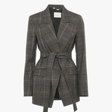 Giacca check G138PQ MG603 MANILA GRACE 