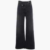 Jeans chiusura asimmetrica J313CU MZ005 MANILA GRACE 