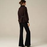 Pantalone flare P104VU MA001 MANILA GRACE 
