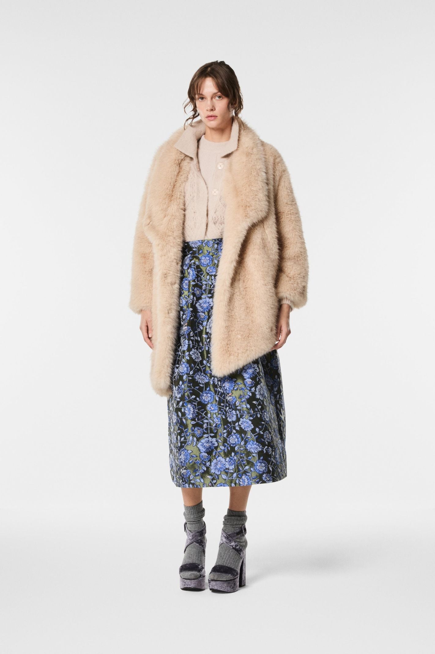Parka in ecovolpe Pepe 40BBPEPE 0642 NENETTE 