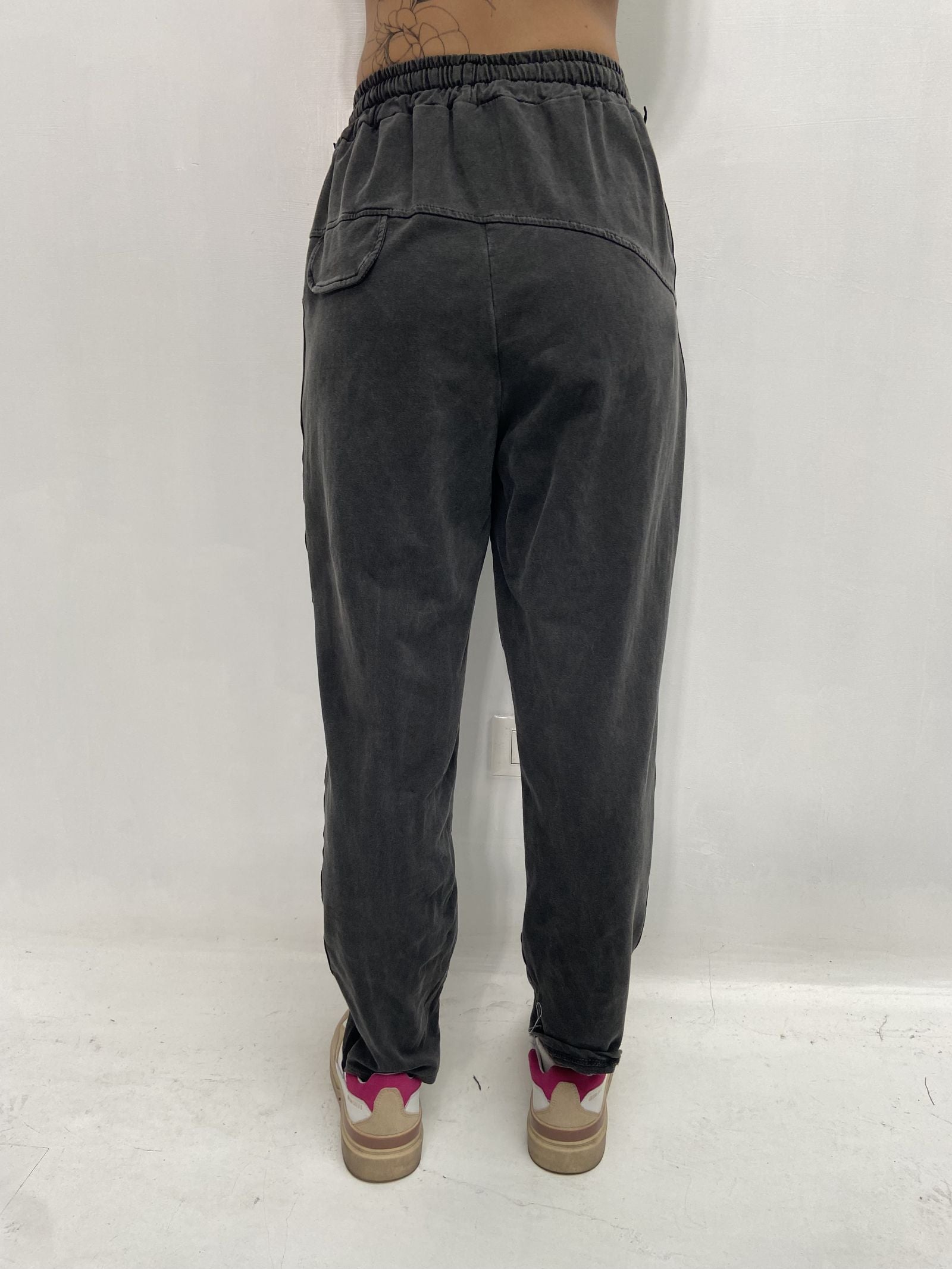 Pantalone con banda laterale - Ofelia 2558 ANTRACITE OFELIA 