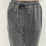 Pantalone con banda laterale - Ofelia 2558 ANTRACITE OFELIA 