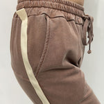 Pantalone con banda laterale - Ofelia 2558 CIOCCOLATO OFELIA 